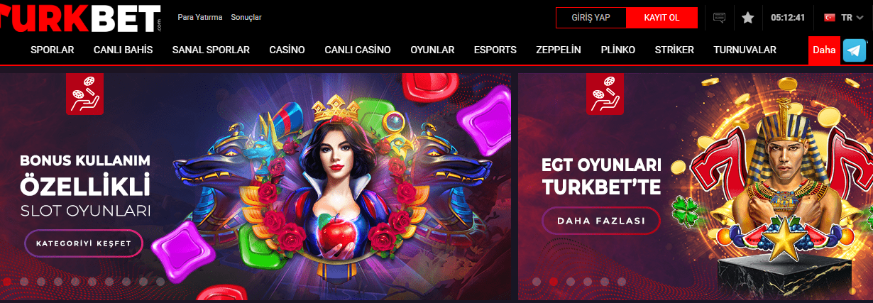 Turkbet Bahis Ve Casino Oyunları